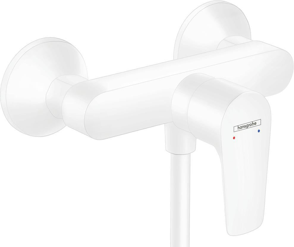 HANSGROHE Talis E Einhandhebelmischer Brause DN15 – Chrom, mit Temperaturbegrenzung