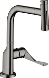 AXOR Citterio Spültischmischer 230 Select 2jet mit Ausziehbrause Chrom – ComfortZone und Select-Technologie