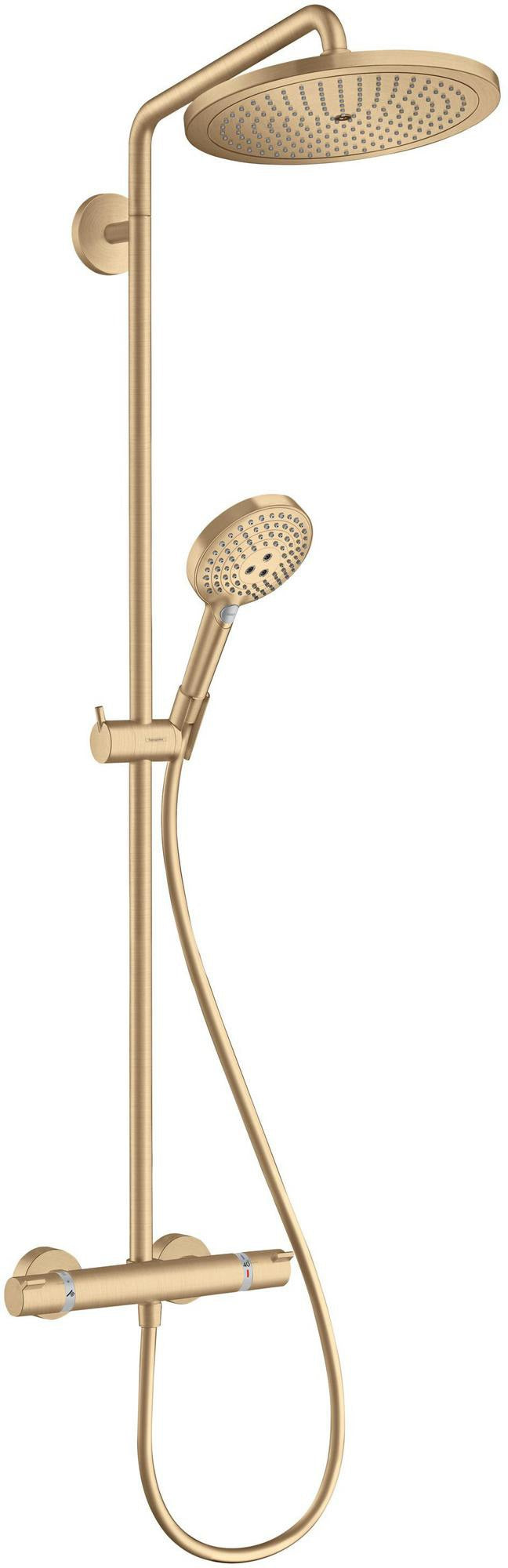 HANSGROHE Showerpipe Croma Select S 280 EcoSmart mit Raindance Handbrause – Bronze