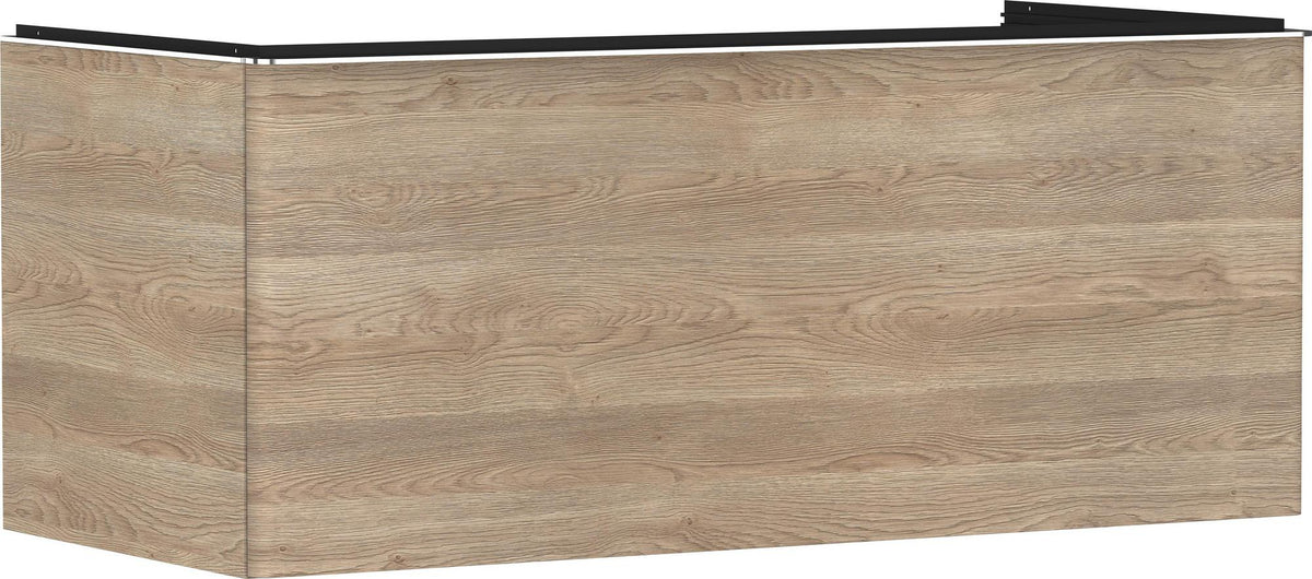 HANSGROHE Waschtischunterschrank Xelu Q 1180 mm weiß hochglanz mit SoftClose und Inneneinteilung