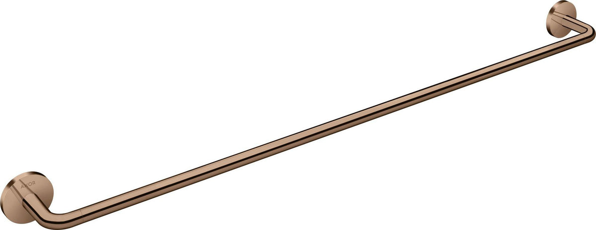 AXOR Universal Circular Badetuchhalter 800 mm mattweiß – Wandmontage, verdeckte Befestigung, 1 Stange
