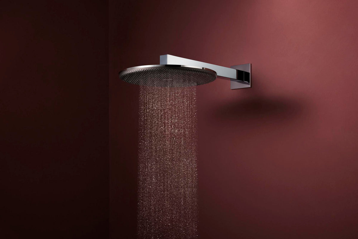 Hansgrohe Raindance Alive S 300 2jet EcoSmart Kopfbrause mit Brausearm – 300 mm, schwarz