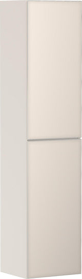 HANSGROHE Hochschrank Xevolos E 1160 mm mit PushOpen, Eiche dunkel/Weiß, grifflos