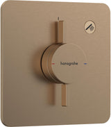 Hansgrohe DuoTurn Q Unterputz-Mischer 1 Verbraucher Chrom – Thermostatische Temperaturregelung