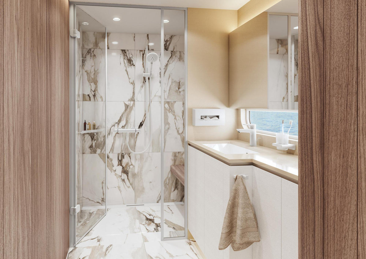 HANSGROHE AddStoris Kosmetiktuchbox Wandmontage chrom – Für handelsübliche Boxen