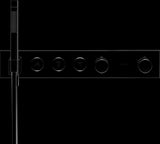 AXOR ShowerSolutions Select Thermostatmodul 530/90 Chrom – 3 Verbraucher, gleichzeitige Nutzung