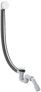 AXOR FLEXAPLUS S Ab-/Überlaufgarnitur mit Fertigset – polished gold optic für Sonderwannen