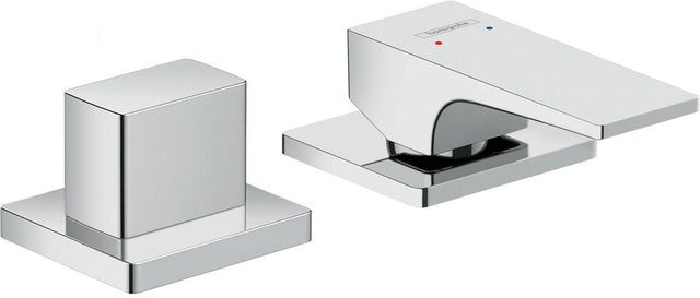 HANSGROHE Metropol Einhebel-Wannenrandmischer DN15 Chrom – 2 Verbraucher, Thermostat, Umsteller