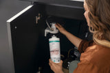 HANSGROHE Aqittura M91 Filtersystem 210 mit Ausziehschlauch – Chrom, 1 Jet, gefiltertes Wasser