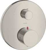 AXOR Starck Thermostatbatterie Unterputz mit Abstellventil Chrom – 1 Verbraucher, Temperaturbegrenzer