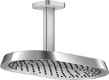 AXOR ShowerSphere 1jet Kopfbrause 370 x 220 mm mit Deckenanschluss – Rain FlexPower, QuickClean+
