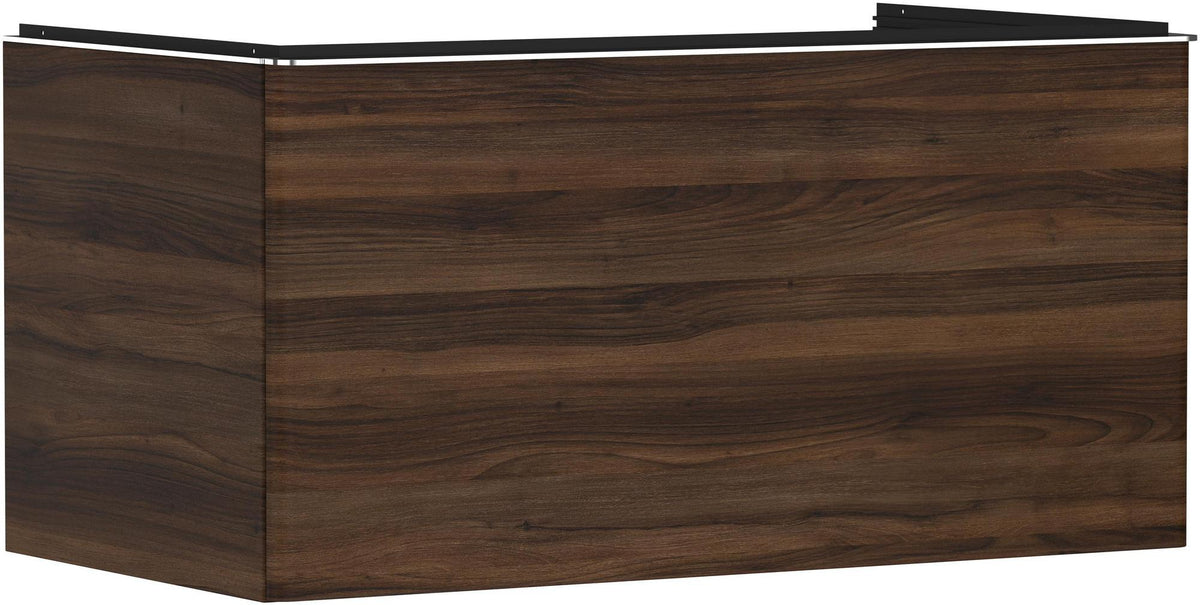 HANSGROHE Xelu Q Waschtischunterschrank 980 mm weiß hochglanz mit SoftClose und Inneneinteilung