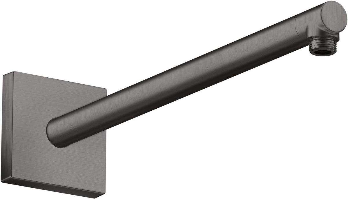 AXOR Brausearm 390 mm DN 15 eckig brushed nickel – Wandmontage
