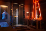 AXOR Edge Waschtischmischer 190 Diamantschliff chrom von Hansgrohe – Einhebelmischer mit Push-Open