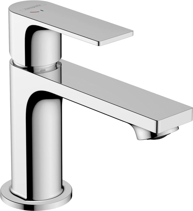 HANSGROHE Rebris E 80 Einhebel-Waschtischmischer CoolStart mit Zugstangen-Ablaufgarnitur, chrom