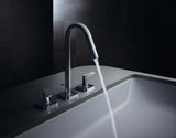 AXOR CITTERIO M 3-Loch-Waschtischarmatur DN 15, Hebelgriffe, Chrom, ComfortZone 160