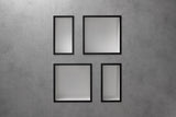 HANSGROHE XtraStoris Minimalistic Wandnische rahmenlos mattschwarz 300x150x100 mm
