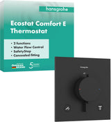 HANSGROHE Ecostat Comfort E Thermostat Fertigset für 2 Verbraucher – BBC, iBox universal 2