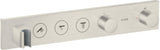 AXOR ShowerSolutions Select Thermostatmodul 530/90 Chrom – 3 Verbraucher, gleichzeitige Nutzung