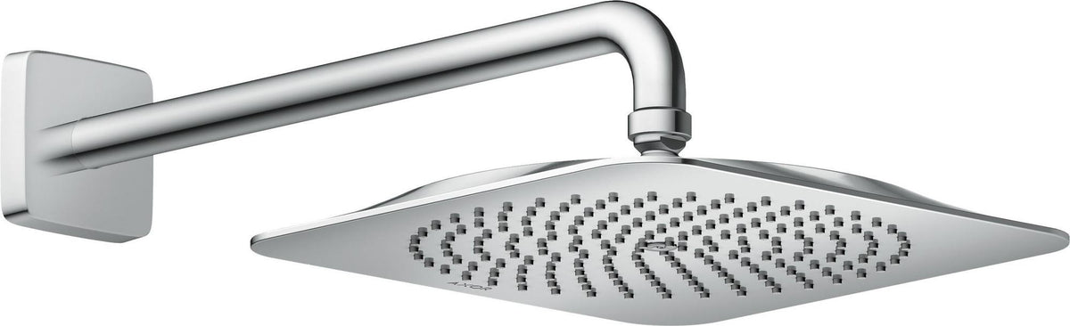 AXOR Citterio C Kopfbrause 270x270 mm mit Brausearm – PowderRain Strahlart, Chrom
