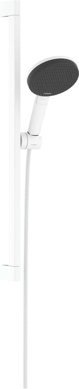 HANSGROHE Raindance Alive Select S 125 Brauseset mit 3 Strahlarten, EcoSmart, Unica 650 mm, Schwarz