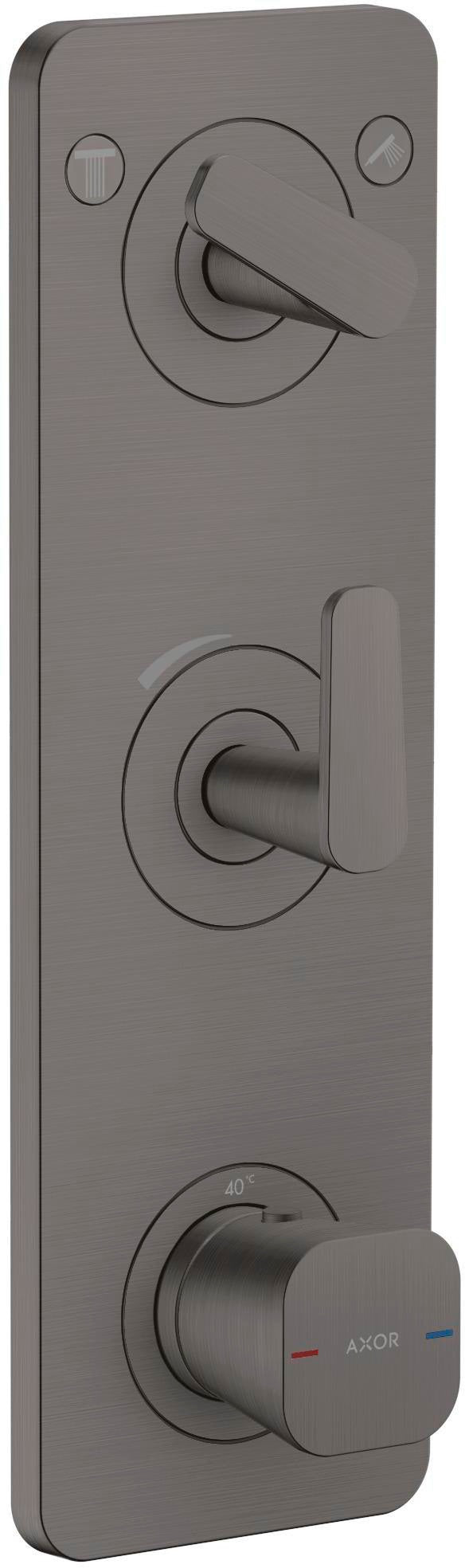 AXOR Citterio C Fertigmontageset Thermostatmodul Unterputz für 2 Verbraucher Chrom
