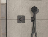 HANSGROHE ShowerSelect Comfort Q Thermostat UP Chrom – 2 Verbraucher, Select-Tasten, Mengensteuerung