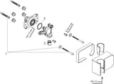 AXOR One Portereinheit Chrom – Wandmontage mit integrierter Brausehalterfunktion