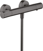 schwarz / brushed black chrome / gebürstet