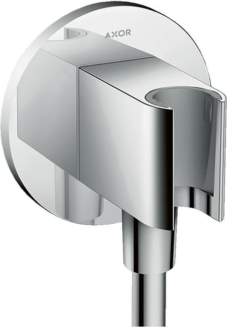 AXOR FixFit Porter Anschlusswinkel rund Metall mit Rückflussverhinderer chrom