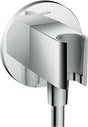 AXOR FixFit Porter Anschlusswinkel rund Metall mit Rückflussverhinderer chrom