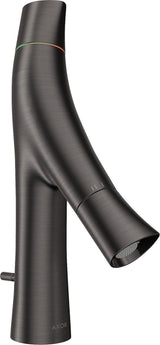 AXOR STARCK ORGANIC 2-Griff Waschtischmischer 80 DN 15 mit Zugstangen-Ablaufgarnitur chrom