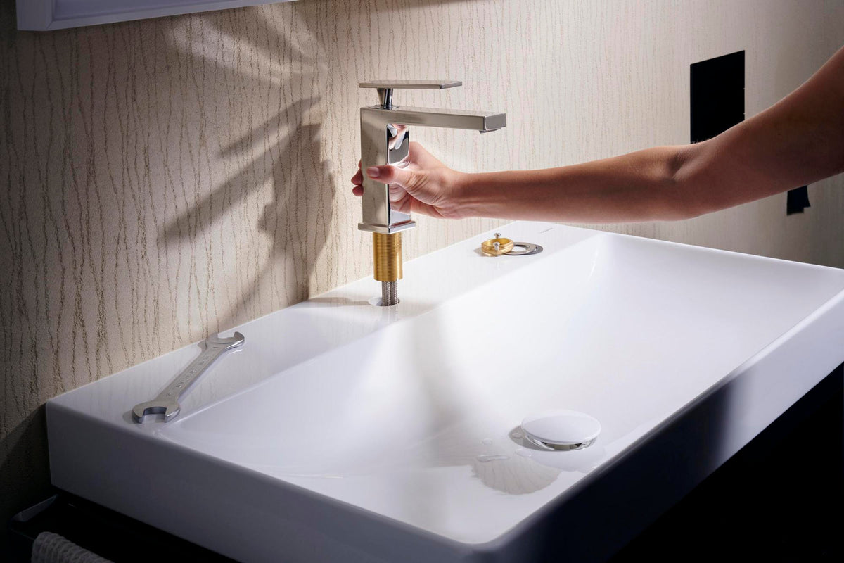 Hansgrohe Tecturis E 110 Waschtischmischer CoolStart EcoSmart+ ohne Ablaufgarnitur chrom