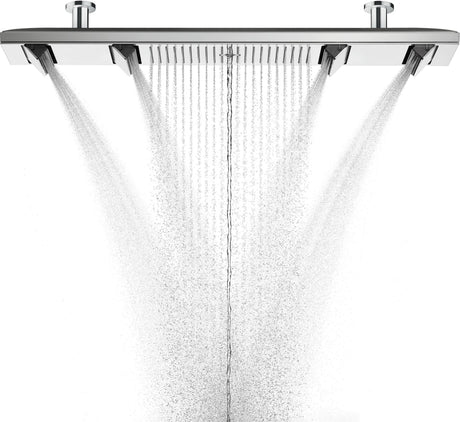 AXOR ShowerSolutions ShowerHeaven 1200x300 Kopfbrause mit 4 Strahlarten und Chrom-Oberfläche