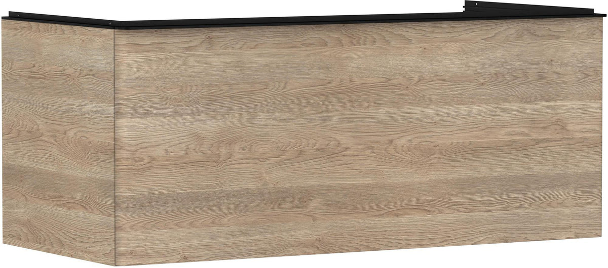 HANSGROHE Waschtischunterschrank Xelu Q 1180 mm weiß hochglanz mit SoftClose und Inneneinteilung