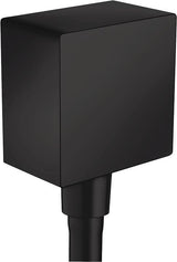 Hansgrohe FixFit Square Schlauchanschluss mit Rückflussverhinderer, chrom