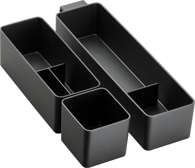 HANSGROHE IntraStoris Schubkasteninneneinteilung Basis Set 100/345 mattschwarz für Xelu & Xevolos