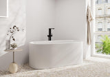 HANSGROHE Einhebel-Wannenmischer Tecturis E bodenstehend chrom mit Stabhandbrause