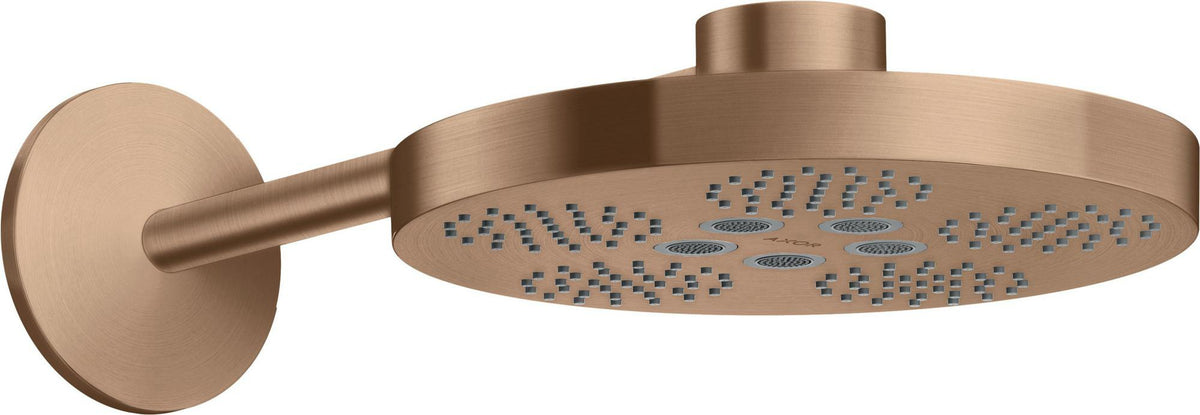 AXOR ONE 280 2jet Kopfbrause mit Brausearm, chrom – 2 Strahlarten