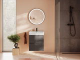 Hansgrohe Xanuia Q Waschtisch 600x480 mm weiß ohne Hahnloch mit Überlauf