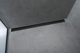 HANSGROHE RainDrain Match Duschrinne 600 mm mattschwarz höhenverstellbar