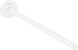 AXOR Universal Circular Handtuchhalter mattweiß – Wandmontage, 354 mm, verdeckte Befestigung
