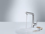 HANSGROHE Metris Select M71 Küchenmischer 320 mm mit Select-Knopf und ComfortZone