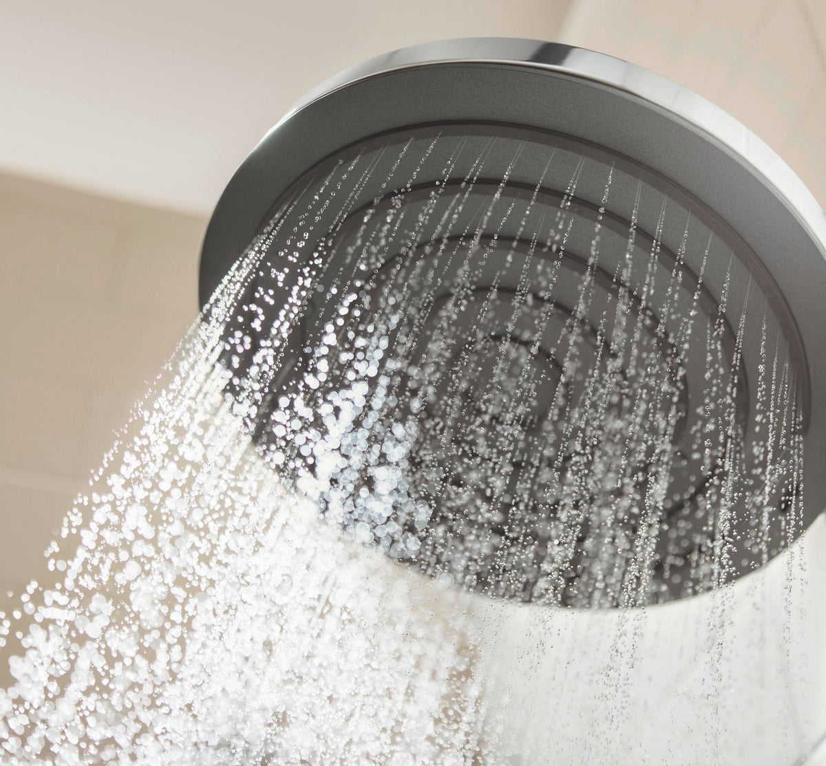 HANSGROHE Pulsify S Kopfbrause 260 mm – PowderRain Strahl, chrom, wand- oder deckenmontierbar