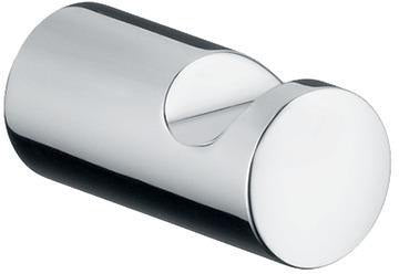 HANSGROHE Einzelhaken Logis Wandmontage verchromt – Metall, verdeckte Befestigung