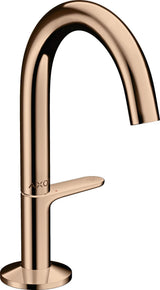 AXOR ONE Select 140 Waschtischmischer mit Push-Open Ablaufgarnitur in Chrom – Einhandhebelmischer