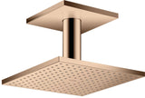 AXOR Kopfbrause 250/250 1jet PowderRain Deckenmontage Chrom – Hansgrohe