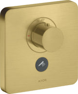 AXOR ShowerSelect Soft Highflow Thermostatbatterie für 1 Verbraucher – Chrom, quadratisch, Select-Button