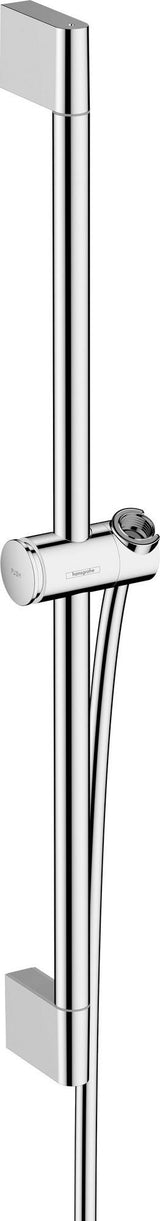 HANSGROHE Unica Pulsify Brausestange 650 mm Chrom mit Handbrausehalterung und Brauseschlauch