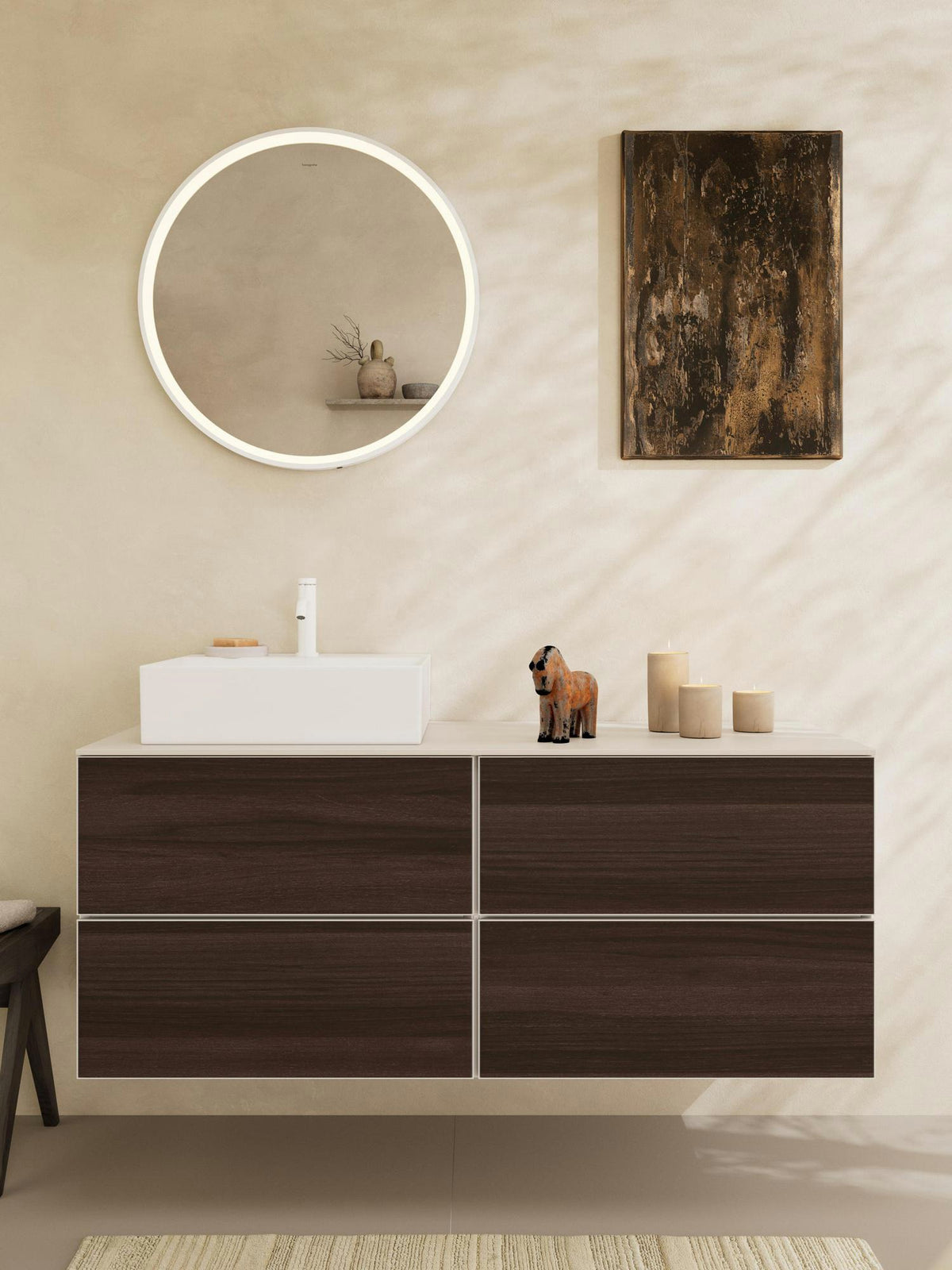 Hansgrohe Tecturis S Einhebel-Waschtischmischer ComfortZone 80 CoolStart Chrom – 4 l/min
